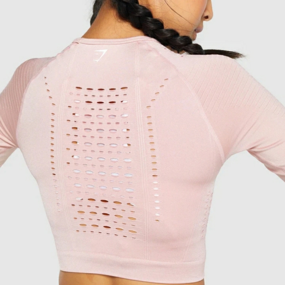 NWOT Gymshark Glow Light Pink Set - Picture 7 of 14